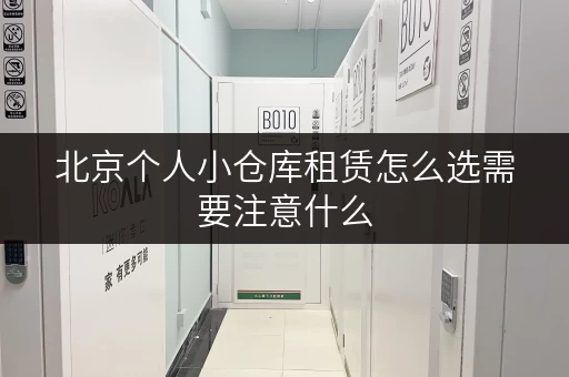 北京个人小仓库租赁怎么选需要注意什么