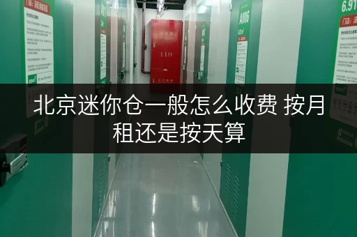 北京迷你仓一般怎么收费 按月租还是按天算 北京迷你仓一般怎么收费 按月租还是按天算
