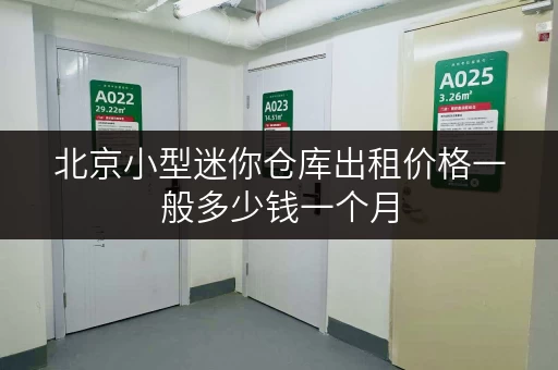 北京小型迷你仓库出租价格一般多少钱一个月