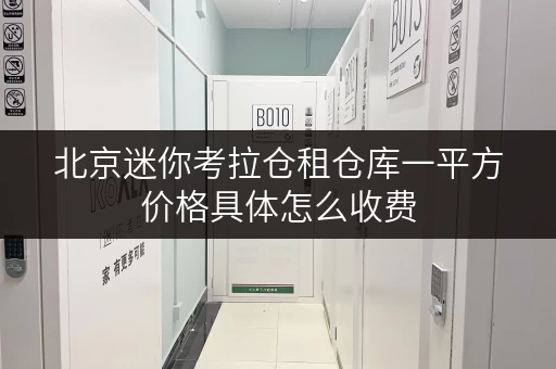北京迷你考拉仓租仓库一平方价格具体怎么收费