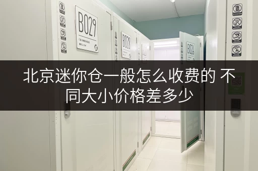 北京迷你仓一般怎么收费的 不同大小价格差多少