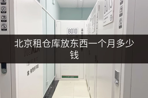 北京租仓库放东西一个月多少钱 北京租仓库放东西一个月多少钱