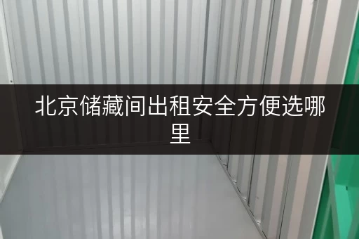 北京储藏间出租安全方便选哪里
