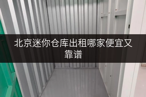 北京迷你仓库出租哪家便宜又靠谱