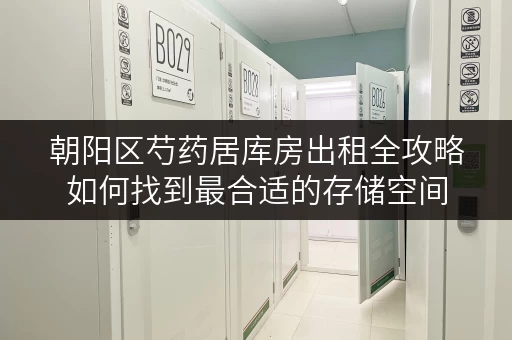 朝阳区芍药居库房出租全攻略如何找到最合适的存储空间