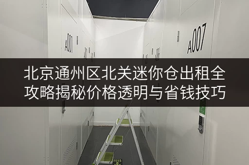 北京通州区北关迷你仓出租全攻略揭秘价格透明与省钱技巧 北京通州区北关迷你仓出租全攻略揭秘价格透明与省钱技巧