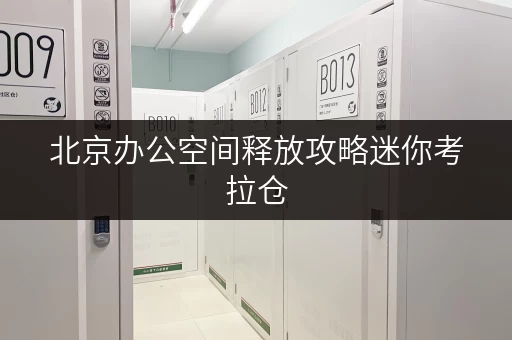 北京办公空间释放攻略迷你考拉仓，您的办公空间解放者