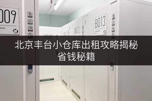 北京丰台小仓库出租攻略揭秘省钱秘籍,价格透明不迷航 北京丰台小仓库出租攻略揭秘省钱秘籍,价格透明不迷航