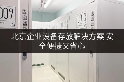 北京企业设备存放解决方案 安全便捷又省心