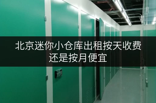北京迷你小仓库出租按天收费还是按月便宜