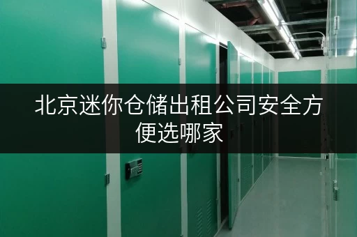 北京迷你仓储出租公司安全方便选哪家