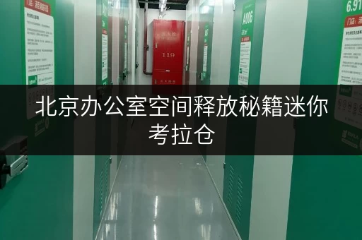 北京办公室空间释放秘籍迷你考拉仓，让办公用品存放不再烦恼
