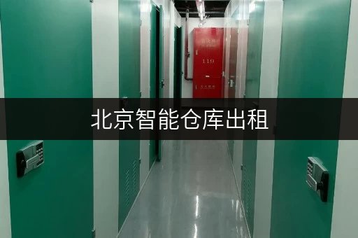 北京智能仓库出租，一键解决货物存放烦恼