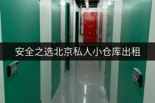 安全之选北京私人小仓库出租,迷你考拉仓守护您的宝贵物品 安全之选北京私人小仓库出租,迷你考拉仓守护您的宝贵物品
