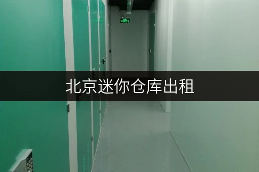 北京迷你仓库出租，月租价格全攻略，告别空间焦虑！