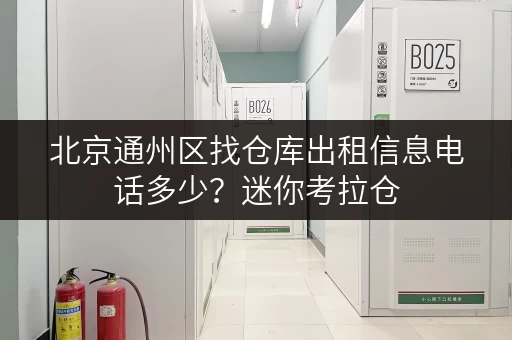 北京通州区找仓库出租信息电话多少?迷你考拉仓,家庭空间释放新选择 北京通州区找仓库出租信息电话多少?迷你考拉仓,家庭空间释放新选择