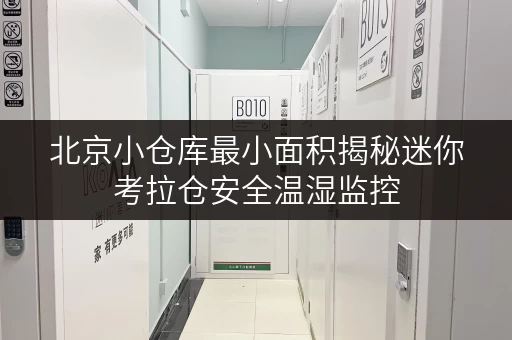 北京小仓库最小面积揭秘迷你考拉仓安全温湿监控,存储无忧 北京小仓库最小面积揭秘迷你考拉仓安全温湿监控,存储无忧
