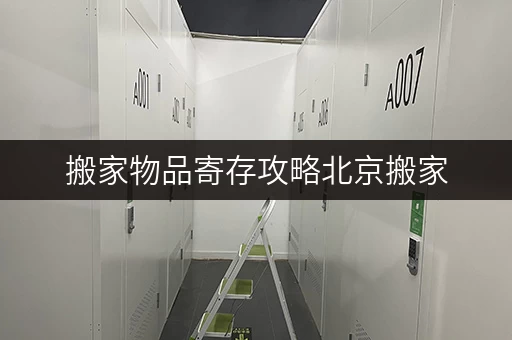 搬家物品寄存攻略北京搬家,迷你考拉仓为您的物品安全保驾护航 搬家物品寄存攻略北京搬家,迷你考拉仓为您的物品安全保驾护航