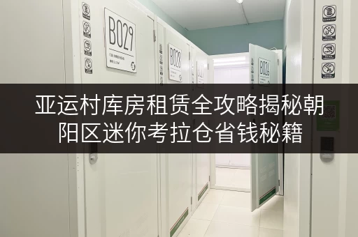 亚运村库房租赁全攻略揭秘朝阳区迷你考拉仓省钱秘籍 亚运村库房租赁全攻略揭秘朝阳区迷你考拉仓省钱秘籍
