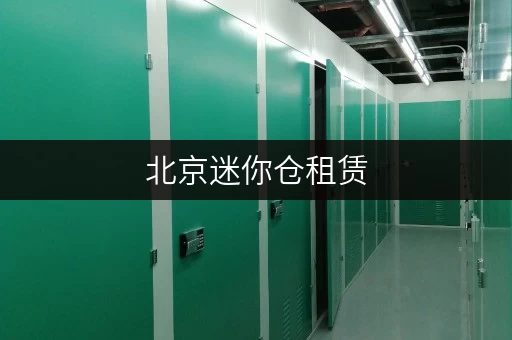 北京迷你仓租赁,省钱攻略全解析 北京迷你仓租赁,省钱攻略全解析