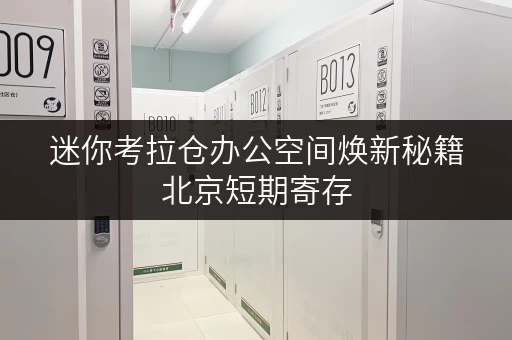 迷你考拉仓办公空间焕新秘籍北京短期寄存,轻松释放办公空间 迷你考拉仓办公空间焕新秘籍北京短期寄存,轻松释放办公空间