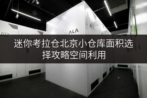 迷你考拉仓北京小仓库面积选择攻略空间利用,从“心”开始 迷你考拉仓北京小仓库面积选择攻略空间利用,从“心”开始