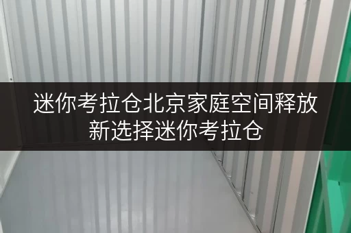 迷你考拉仓北京家庭空间释放新选择迷你考拉仓,品质生活从此更轻松 迷你考拉仓北京家庭空间释放新选择迷你考拉仓,品质生活从此更轻松