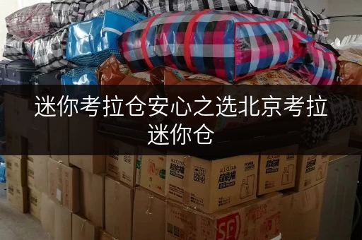 迷你考拉仓安心之选北京考拉迷你仓,如何为您的物品保驾护航 迷你考拉仓安心之选北京考拉迷你仓,如何为您的物品保驾护航