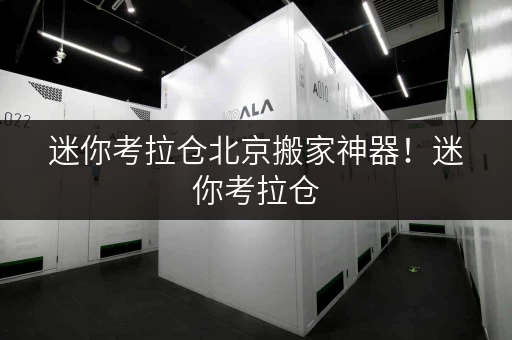迷你考拉仓北京搬家神器！迷你考拉仓，让设备工具随存随取更便捷