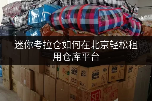迷你考拉仓如何在北京轻松租用仓库平台，释放办公空间