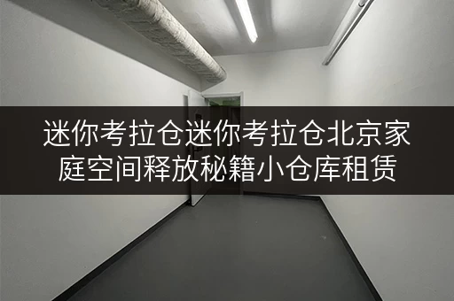 迷你考拉仓迷你考拉仓北京家庭空间释放秘籍小仓库租赁,品质生活新起点 迷你考拉仓迷你考拉仓北京家庭空间释放秘籍小仓库租赁,品质生活新起点