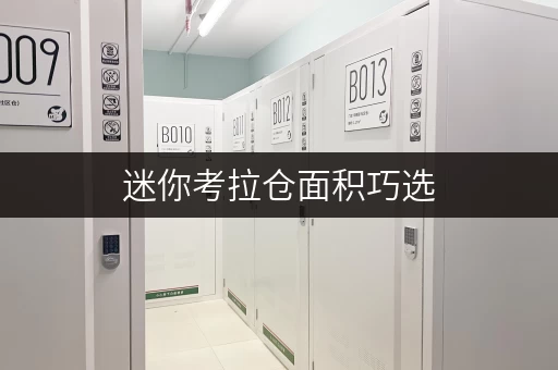 迷你考拉仓面积巧选，空间无忧——北京自助仓储全攻略