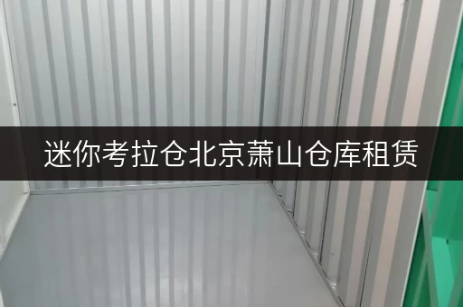 迷你考拉仓北京萧山仓库租赁，安全与温湿监控双重保障