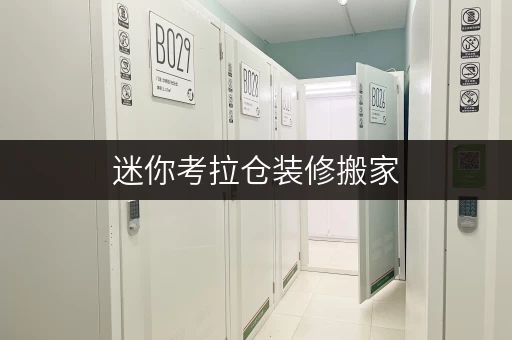 迷你考拉仓装修搬家,迷你考拉仓——您的临时存储好帮手 迷你考拉仓装修搬家,迷你考拉仓——您的临时存储好帮手