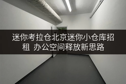 迷你考拉仓北京迷你小仓库招租 办公空间释放新思路,轻松存放办公物资 迷你考拉仓北京迷你小仓库招租 办公空间释放新思路,轻松存放办公物资