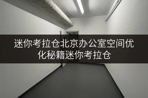 迷你考拉仓北京办公室空间优化秘籍迷你考拉仓,让办公用品存放不再头疼 迷你考拉仓北京办公室空间优化秘籍迷你考拉仓,让办公用品存放不再头疼