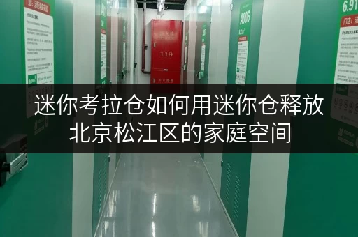迷你考拉仓如何用迷你仓释放北京松江区的家庭空间,提升生活品质? 迷你考拉仓如何用迷你仓释放北京松江区的家庭空间,提升生活品质?