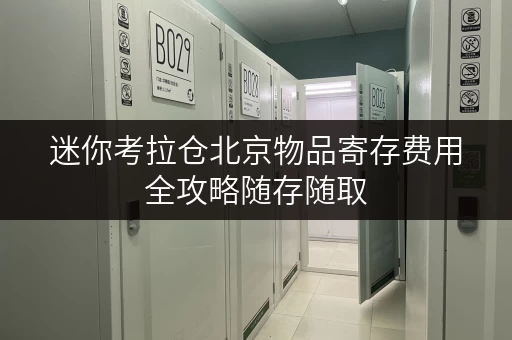迷你考拉仓北京物品寄存费用全攻略随存随取，便捷无忧