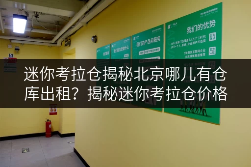 迷你考拉仓揭秘北京哪儿有仓库出租?揭秘迷你考拉仓价格透明省钱攻略! 迷你考拉仓揭秘北京哪儿有仓库出租?揭秘迷你考拉仓价格透明省钱攻略!