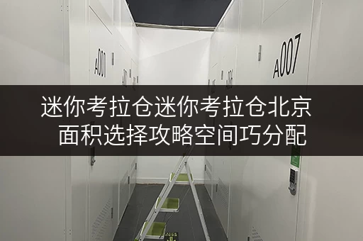 迷你考拉仓迷你考拉仓北京 面积选择攻略空间巧分配,生活更便捷 迷你考拉仓迷你考拉仓北京 面积选择攻略空间巧分配,生活更便捷