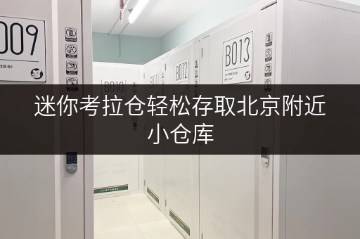 迷你考拉仓轻松存取北京附近小仓库，打造您的便捷工具存放天堂