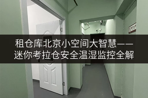 租仓库北京小空间大智慧——迷你考拉仓安全温湿监控全解析 租仓库北京小空间大智慧——迷你考拉仓安全温湿监控全解析