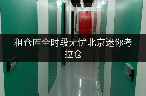 租仓库全时段无忧北京迷你考拉仓,让仓储变得更便捷 租仓库全时段无忧北京迷你考拉仓,让仓储变得更便捷