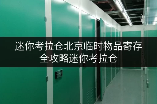 迷你考拉仓北京临时物品寄存全攻略迷你考拉仓,守护您的每一件宝贝 迷你考拉仓北京临时物品寄存全攻略迷你考拉仓,守护您的每一件宝贝