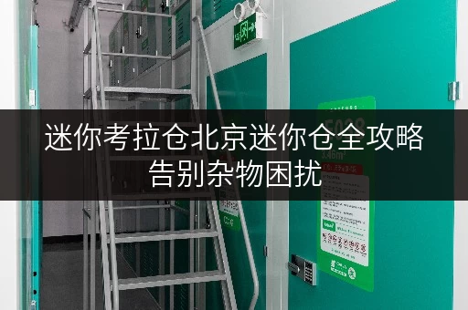迷你考拉仓北京迷你仓全攻略告别杂物困扰,迷你考拉仓为您打造便捷储物空间 迷你考拉仓北京迷你仓全攻略告别杂物困扰,迷你考拉仓为您打造便捷储物空间