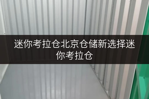 迷你考拉仓北京仓储新选择迷你考拉仓,24小时自助,货物存储更便捷 迷你考拉仓北京仓储新选择迷你考拉仓,24小时自助,货物存储更便捷