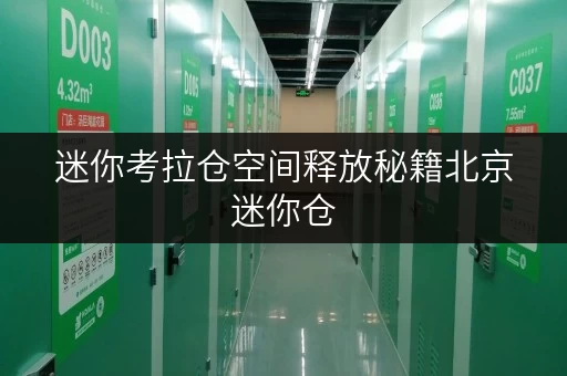 迷你考拉仓空间释放秘籍北京迷你仓,让办公用品存放不再头疼 迷你考拉仓空间释放秘籍北京迷你仓,让办公用品存放不再头疼