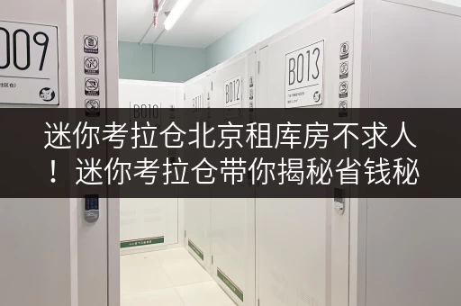 迷你考拉仓北京租库房不求人!迷你考拉仓带你揭秘省钱秘籍 迷你考拉仓北京租库房不求人!迷你考拉仓带你揭秘省钱秘籍