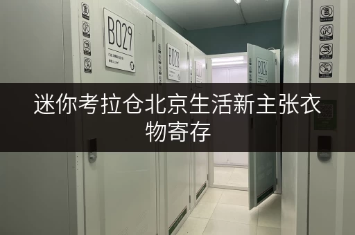 迷你考拉仓北京生活新主张衣物寄存,解锁家庭空间新可能 迷你考拉仓北京生活新主张衣物寄存,解锁家庭空间新可能