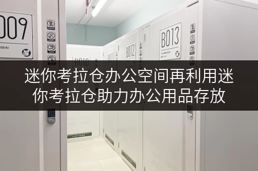 迷你考拉仓办公空间再利用迷你考拉仓助力办公用品存放 迷你考拉仓办公空间再利用迷你考拉仓助力办公用品存放